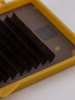 Ресницы коричневые Ле Мат Truffle M 0.10 7-13 мм