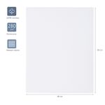 Холст на подрамнике Гамма "Студия", 40*50см, 100% хлопок, 280г/м2, мелкое зерно