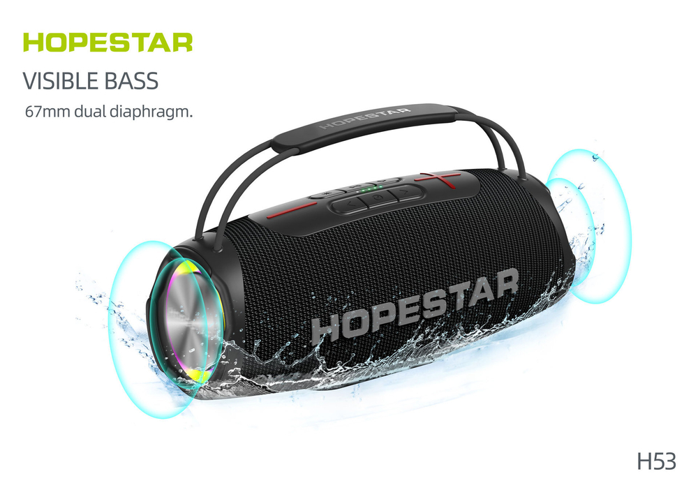 Беспроводная колонка Hopestar H53 (35W Bass Boost)