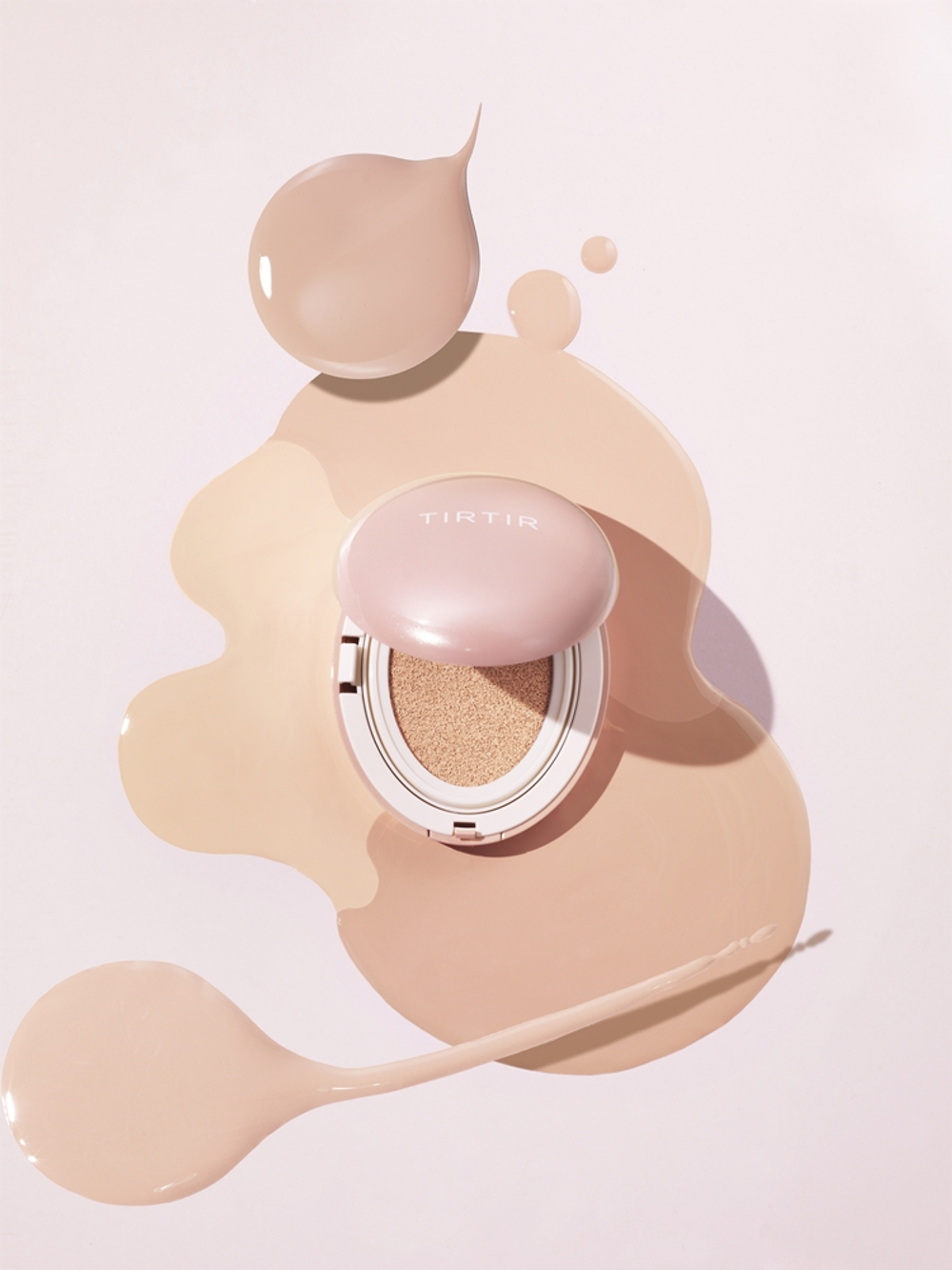 TIRTIR Mask Fit Aura Cushion Mini - Матирующий макияж в губке оттенок 33C Hazel, 4 g