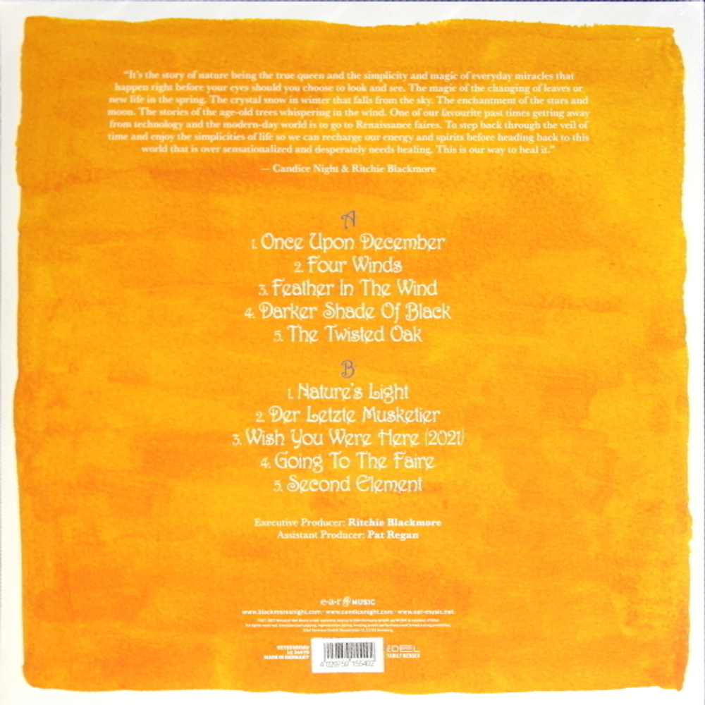 Blackmore's Night / Nature's Light (Limited Edition)(Coloured Vinyl)(LP)