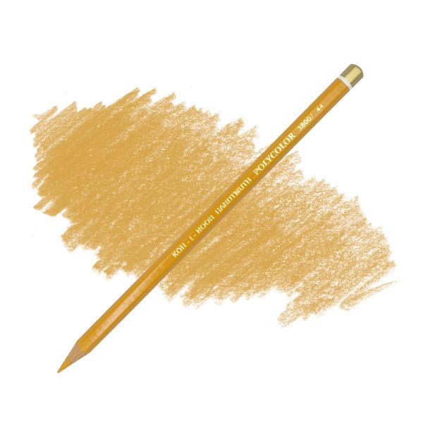 Карандаш художественный цветной POLYCOLOR, цвет 44 неаполитанский желтый
