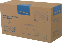 Встраиваемая вытяжка Hyundai HBB 6033 W