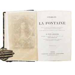 La Fontaine Jean de. Fables de La Fontaine / Лафонтен Жан де. Басни Лафонтена, [б. г., 1864]