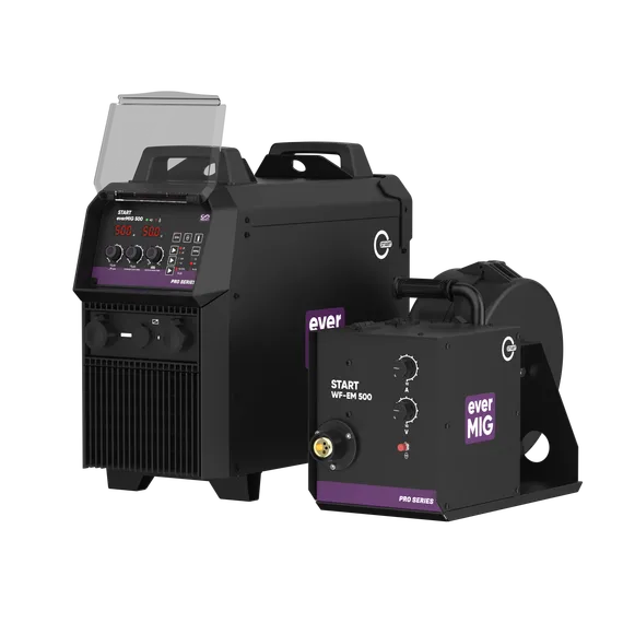 OSA START everMIG 500 НАКС Сварочный полуавтомат 2ST500EN — промышленный сварочный полуавтомат для цеха, 500 А