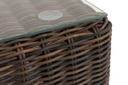 "Капри" журнальный столик плетеный, цвет коричневый