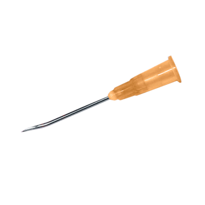 Игла Губера. Прямая. Диаметр 20G (0,9 мм), длина 25 мм