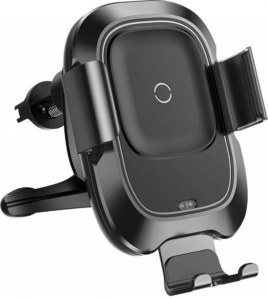 Автомобильный держатель Baseus Smart Vehicle Bracket Wireless Charger (WXZN-01) для смартфона (Black)