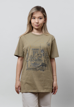 Футболка ALMATY MS LIGHT KHAKI