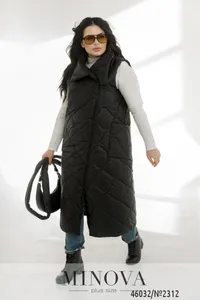 Жилет 2312-черный Minova