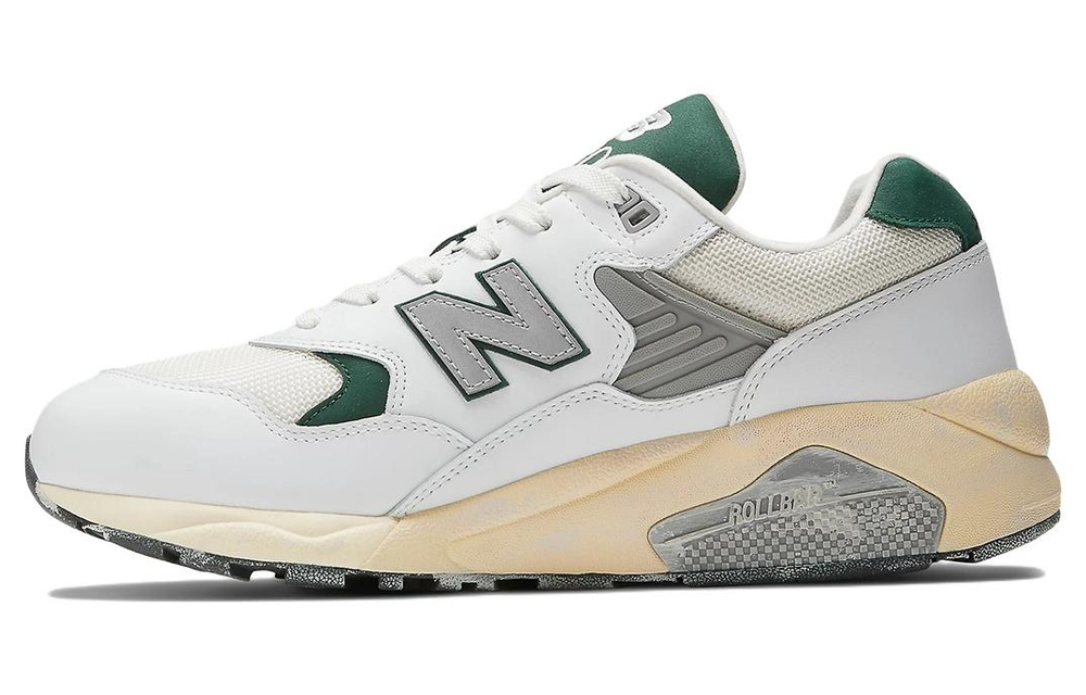 New Balance 580 White Nightwatch Green