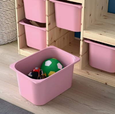 Контейнер для стеллажа Труфаст Trofast, 42*30*23, розовый