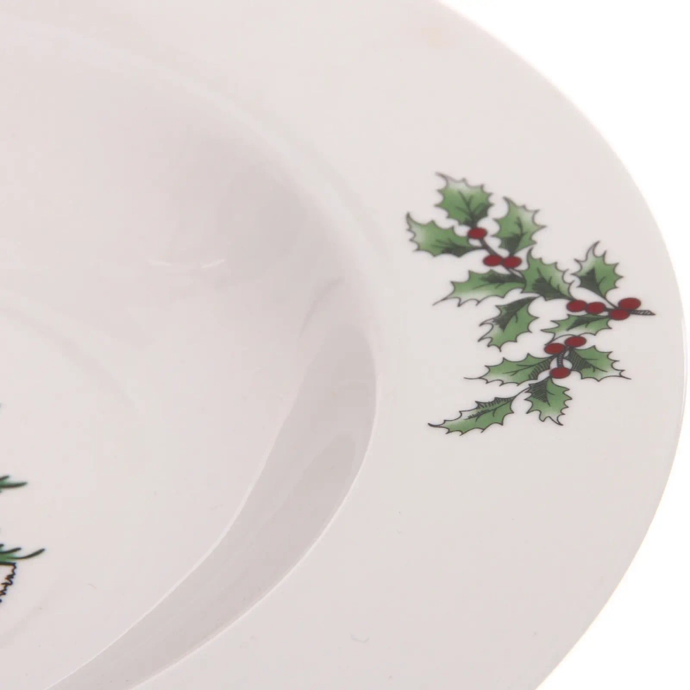 Тарелка керамическая «Ёлочка» для спагетти 21,7*3,4см