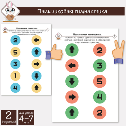 Пальчиковая гимнастика и жесты