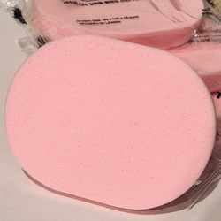Спонж для умывания LA-MON cleansing sponge pink