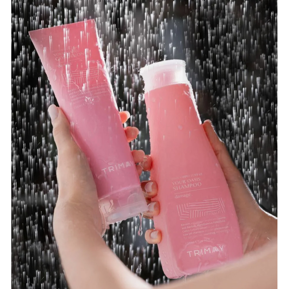 Безсульфатный шампунь для поврежденных волос Trimay Your Oasis Shampoo Damage 500 мл