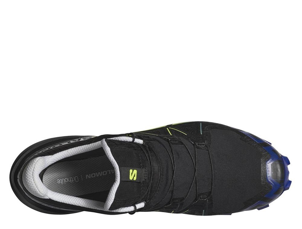 Кроссовки для бега мужские Salomon Speedcross 6 Gore-Tex M Черный и Синий