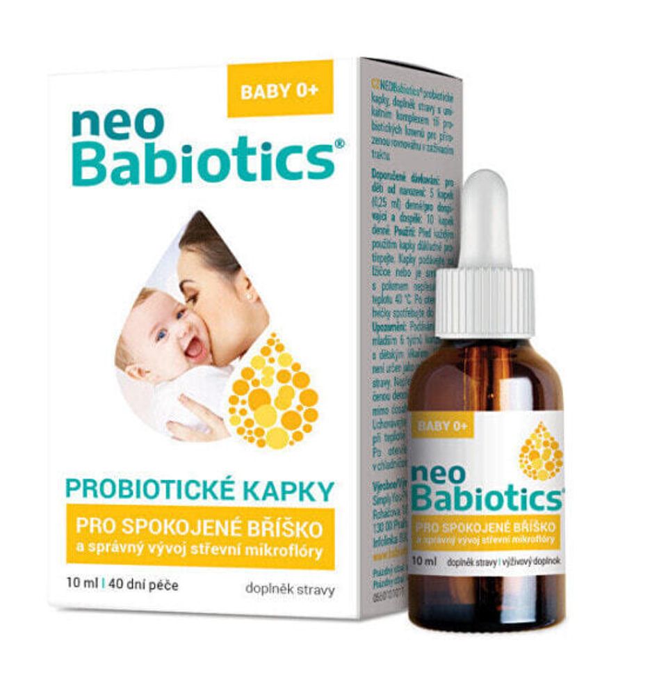Для пищеварительной системы NEOBabiotics probiotic drops Baby 0+ 10 ml