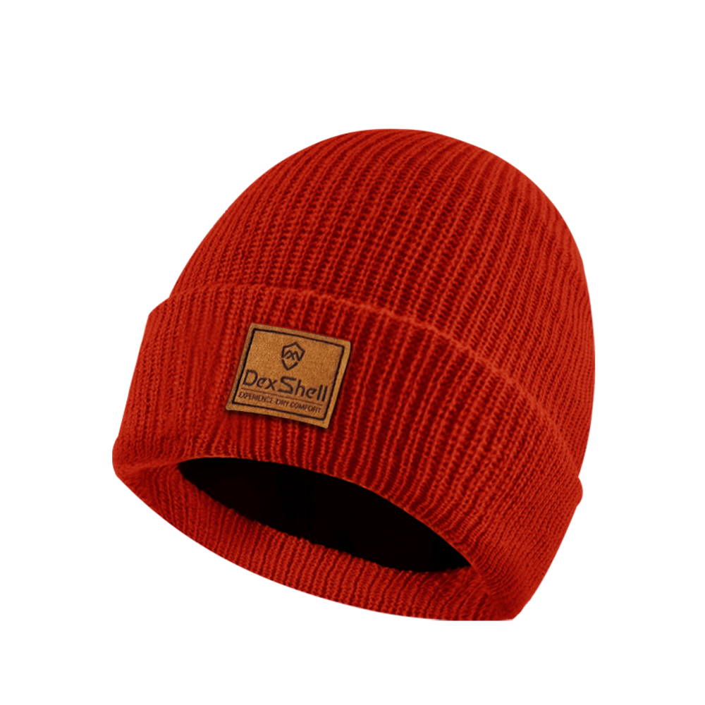 Водонепроницаемая шапка Dexshell Watch Beanie красный S/M (56-58 см)