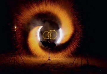 Вертушки из холодных фонтанов