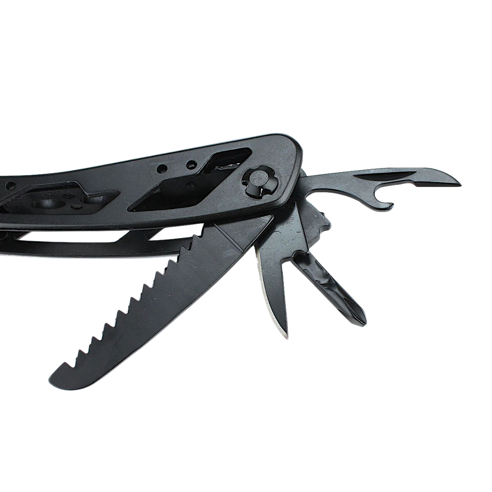 Мультитул Ganzo G104B (11 инстр.) 440C (Чёрный) ---