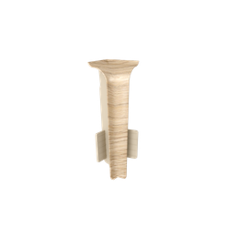 Угол внутренний к плинтусу Arbiton VIGO 60 Дуб монумент (2шт)