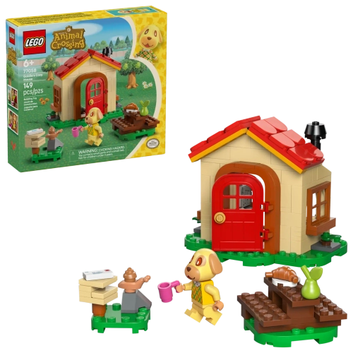 Конструктор LEGO Animal Crossing 77058 Уютный дом Голди