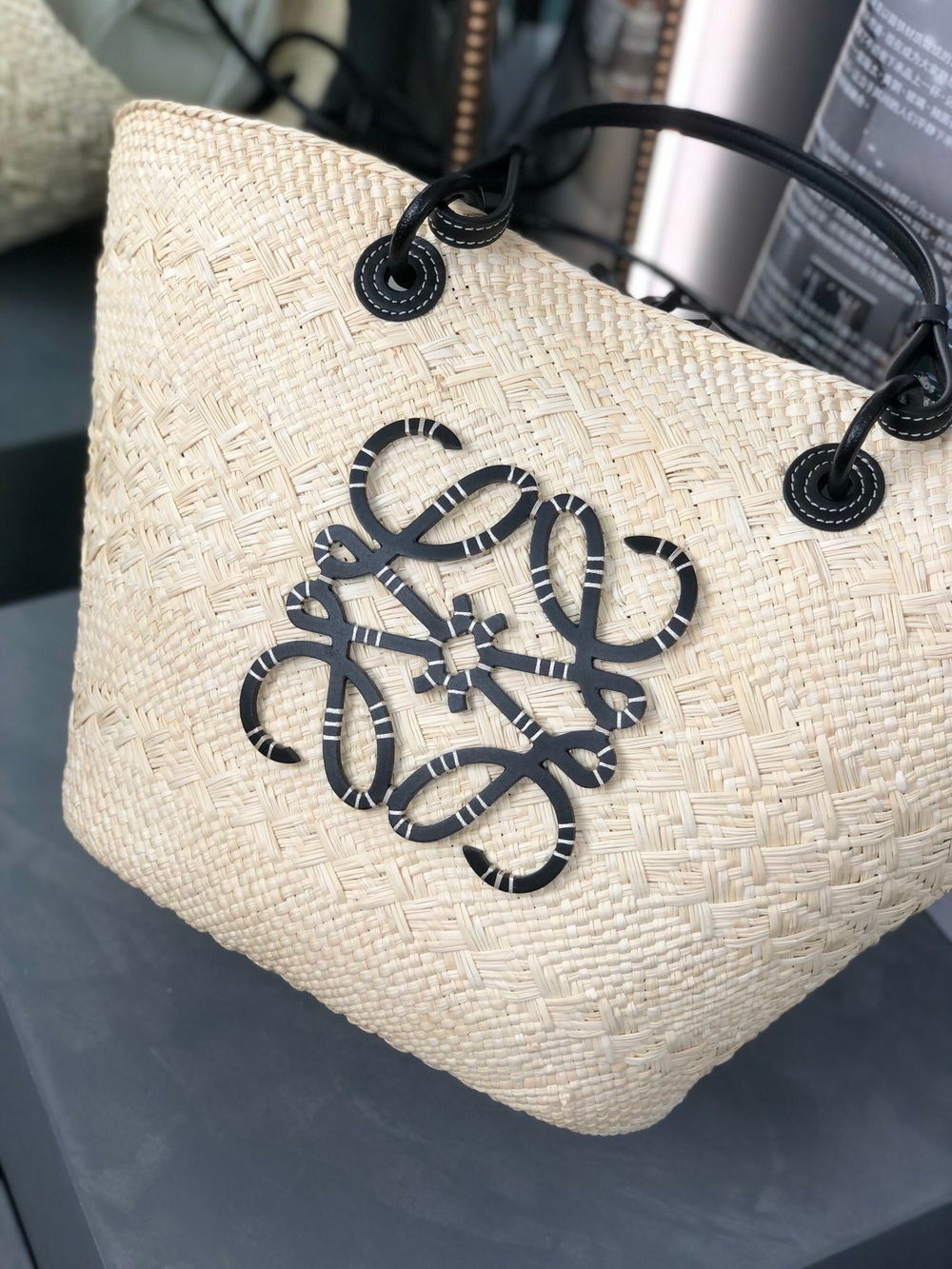 Loewe Medium Anagram Basket Bag