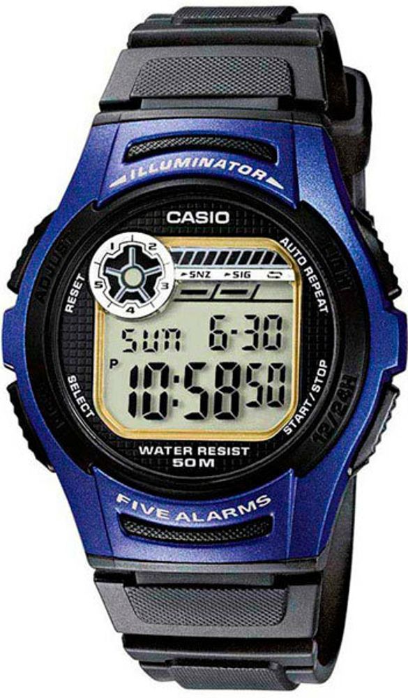 Японские наручные часы Casio Collection W-213-2A