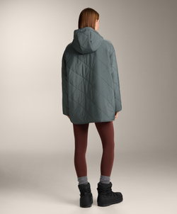 Oysho Утепленная водоотталкивающая куртка FELLEX® с AEROGEL, антрацитово-серый