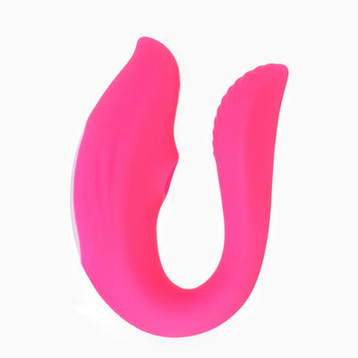 Вибратор для пар, с вакуумно- волновой стимуляцией клитора