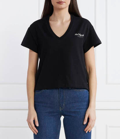 Футболка hotel karl Karl Lagerfeld - черный(240W2170)