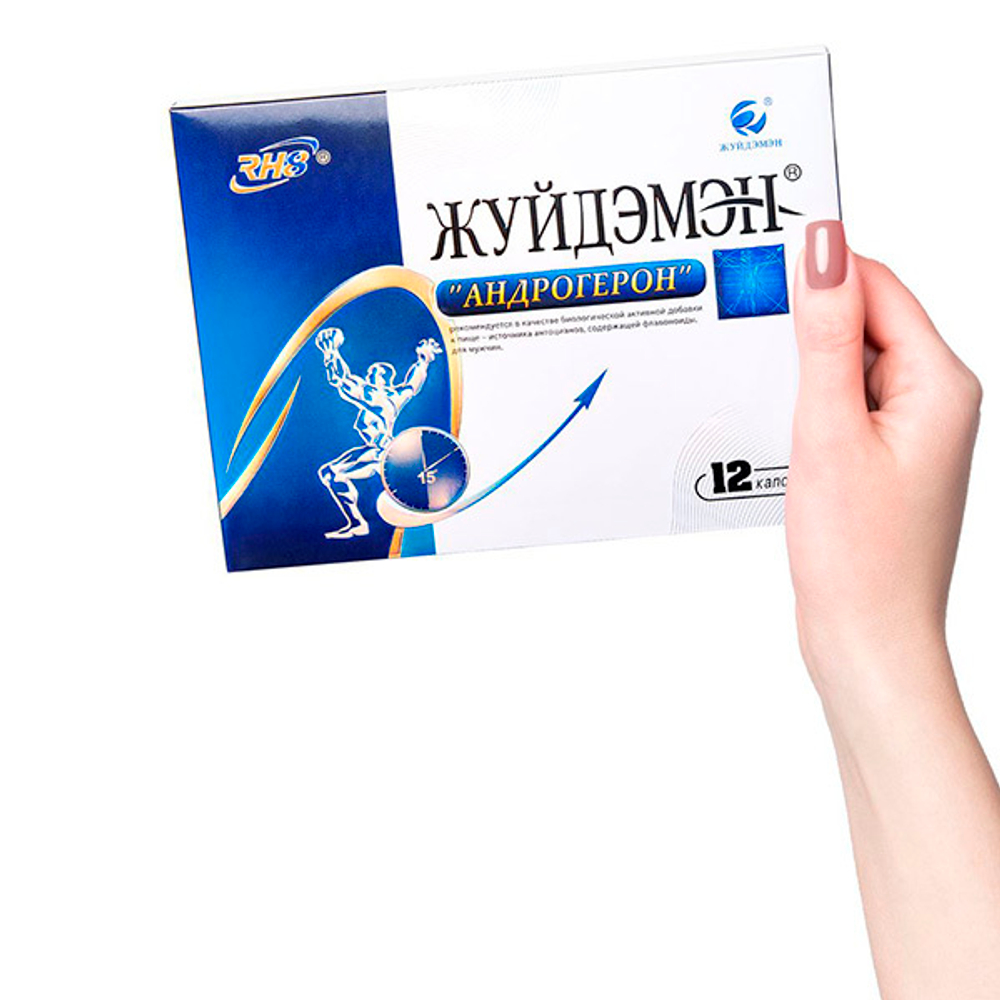 Возбуждающее средство для мужчин Андрогерон Жуйдэмэн 12шт