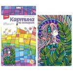 Картина по номерам 20*28,5см "Аниме. Природа души" (Lori)