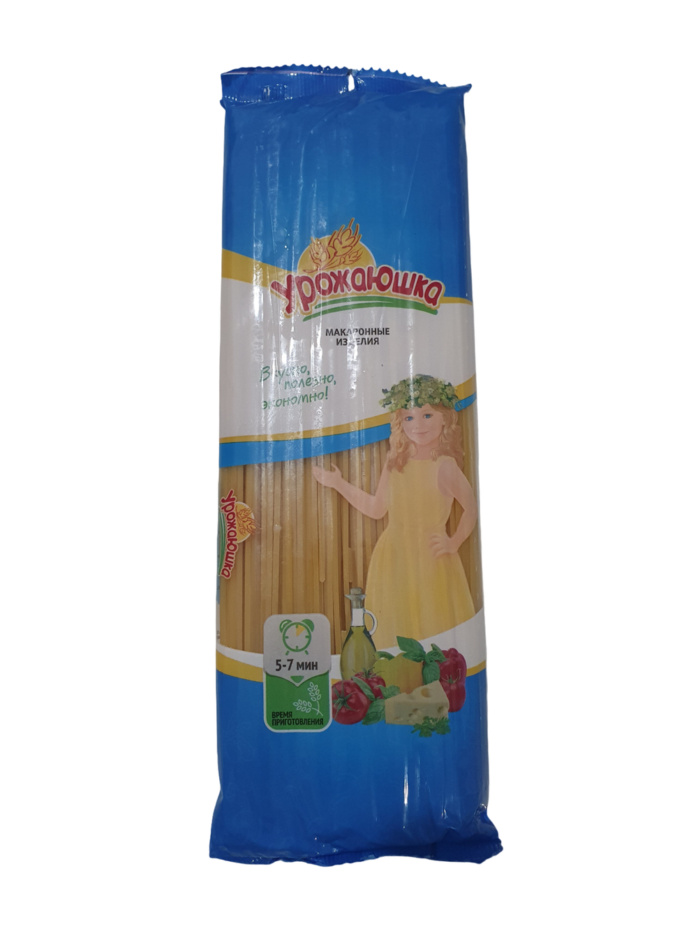 Изделие макаронное гр.в, в/с "Спагетти", Урожаюшка, 450г