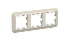 Рамка 3-м AtlasDesign Antique универс. беж. SE ATN100203