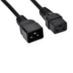 Кабель питания Cabeus PC-IEC19-IEC20-1.8M, IEC 320 C19 - IEC 320 C20 (3x1.5), 16A, прямая вилка, 1.8м