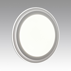 7617/DLN PALE SN 151 Светильник пластик/белый LED 48Вт 3000/4000/6000K D410 IP43 CCT SETTA