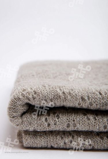 Палантин из 100% монгольской шерсти