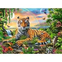 Puzzle Tiger at Sunset 300 pcs
