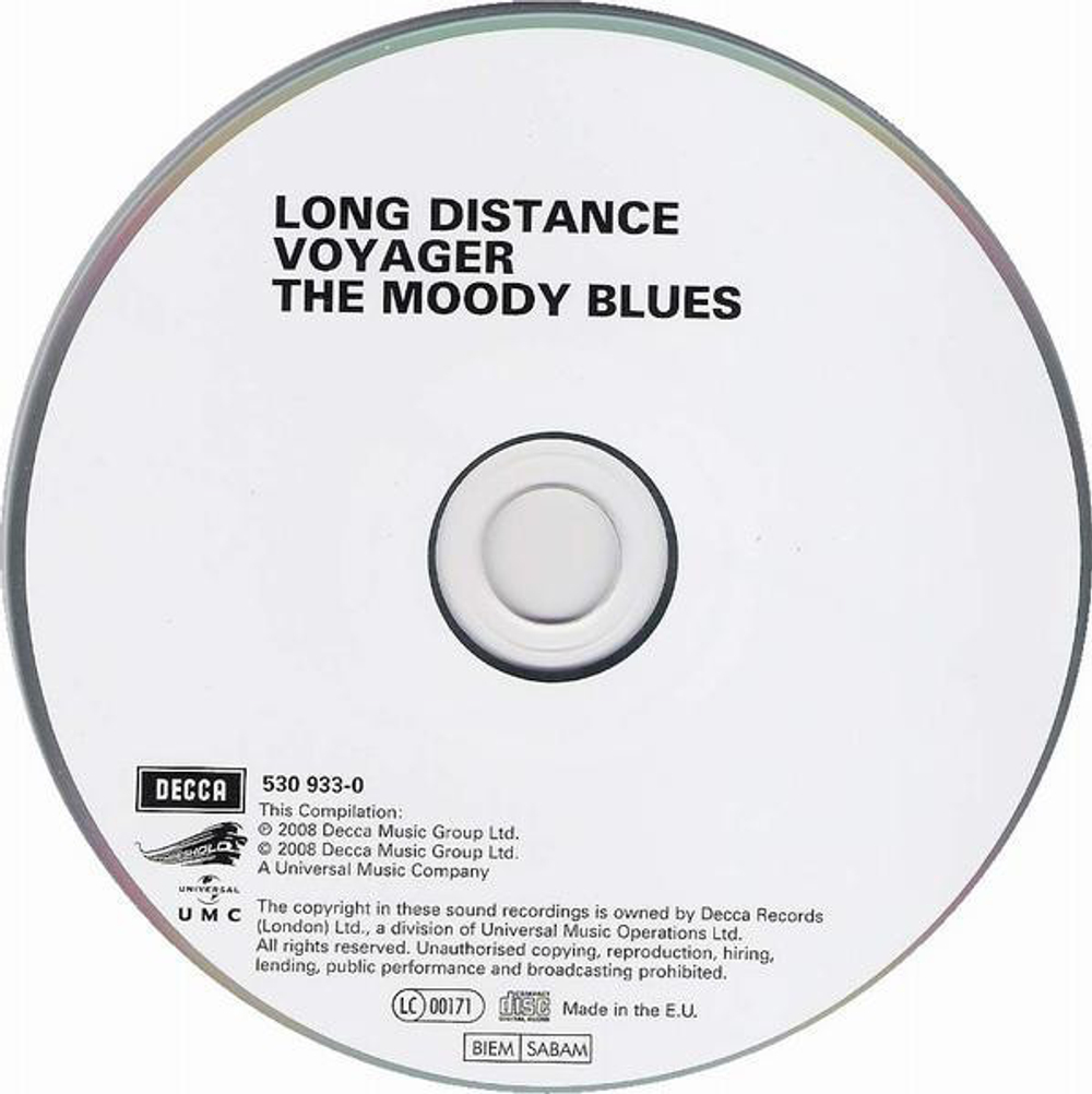 The Moody Blues / Long Distance Voyager (CD)