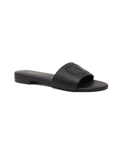 Кожаные шлепки TWINSET - черный(231TCT120)