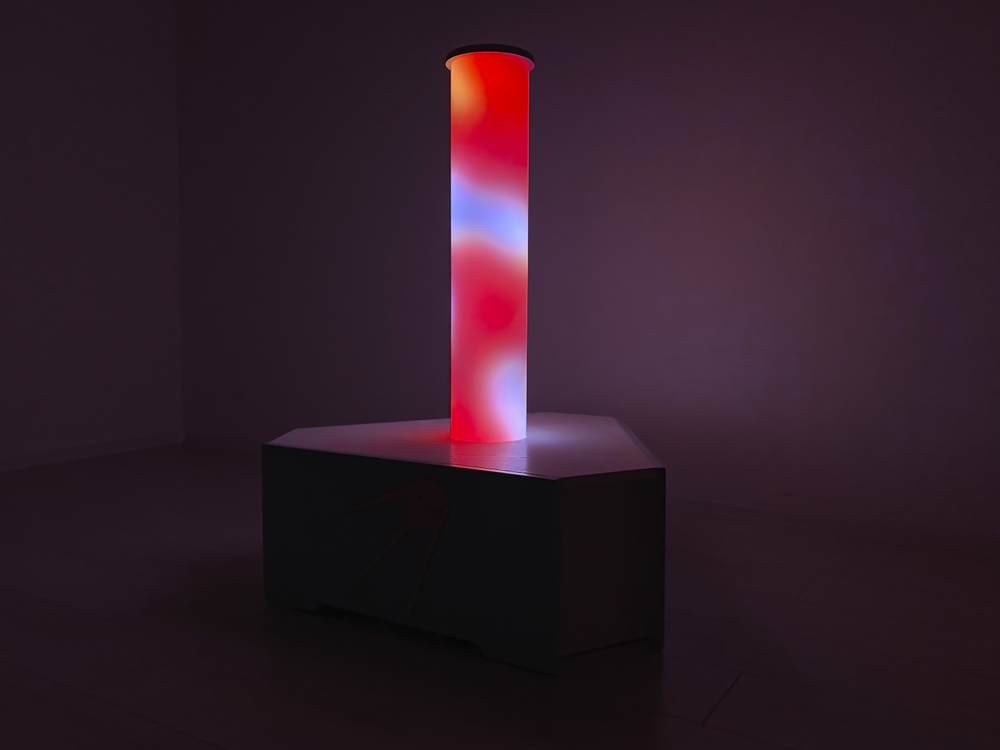 Напольная светодиодная колонна Лампус