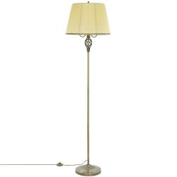 Citilux Вена CL402933 Торшер бронза с кремовым абажуром