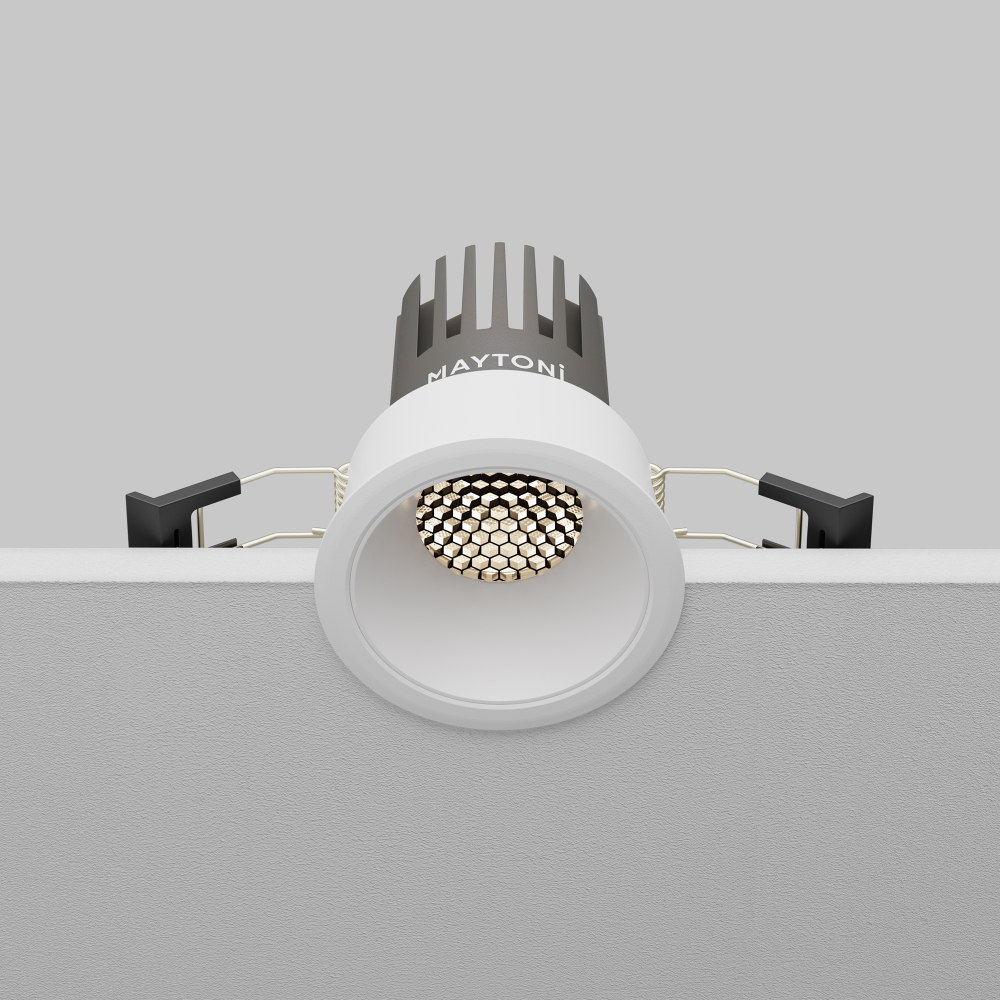 Встраиваемый светодиодный светильник Maytoni Dip DL123-10W-4K-W