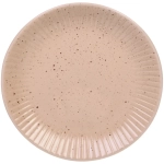 Тарелка керамическая 19,5см «Бисквит» кремовая