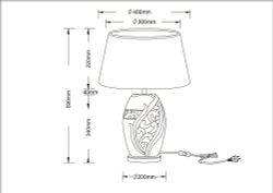 Декоративная настольная лампа Arte Lamp