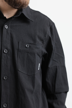 Рубашка BLK CROWN Crumpled Black