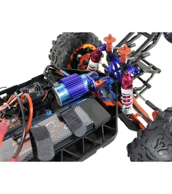 Радиоуправляемая трагги Remo Hobby EVO-R Brushless UPGRADE (зеленая) 4WD 2.4G 1/8 RTR