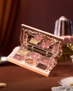 Палетка теней Flower Knows The Sweetie Bear 6-Color Makeup Palette - 02 Strawberry Milk